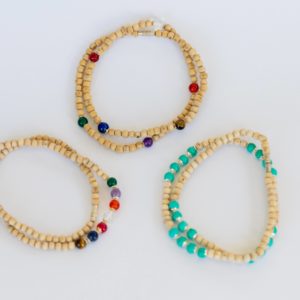 Tulsi Neck Beads with Stones